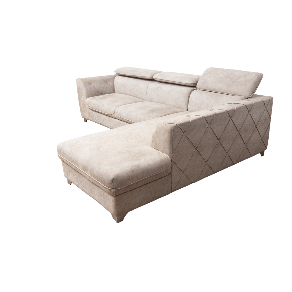 Alfredo Adustable L-shape sofa